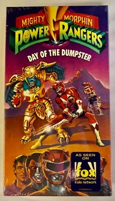 Mighty Morphin Power Rangers: Day of the Dumpster (VHS, 1993) NEW SEALED RARE - Image 1 of 4