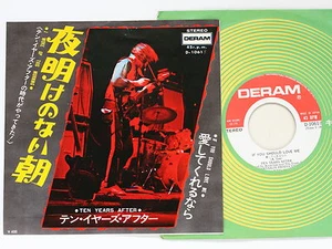 TEN YEARS AFTER I Woke Up This Morning/IfYouShouldLoveMe D-1061 JAPAN 7" 049az56 - Picture 1 of 1