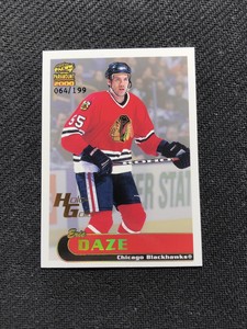 1999-00 PACIFIC PARAMOUNT ERIC DAZE HOLO-GOLD PARALLEL #ed 64/199