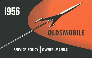 Oldsmobile 1956 para propietarios guía de usuario de referencia operador libro fusibles fluidos OE - Imagen 1 de 1