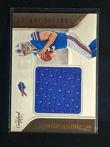 NATHAN PETERMAN 2017 CERTIFIED CUTS "FUTURE LEGENDS" #1 ROOKIE JERSEY PATCH RC!! - Picture 1 of 2