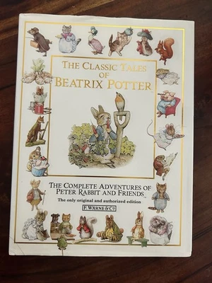 The Complete Adventures of Peter Rabbit and Friends Hardcover Book 1994 Foto 1 de 4
