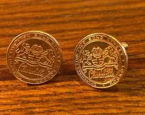 Unisex Churchills Cufflinks Gold One Size - Picture 1 of 2