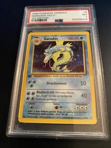 1st Edition German Base Set Gyarados PSA 7 - Picture 1 of 2