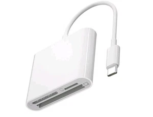 3in1 USB C CF SD TF Card Reader, Compact Flash Reader 3-Slot Memory Card Adapter - Picture 1 of 3