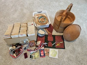 Lot of Skeins and Cross Stitch/Embroidery/Needlepoint Accessories - Picture 1 of 15