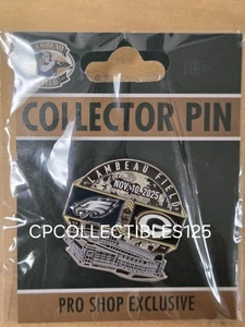Philadelphia Eagles VS Green Bay Packers Game day Pin 11/10/2025 Lambeau Field - Picture 1 of 2