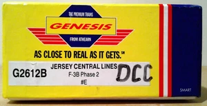 HO SCALE ATHEARN GENESIS EMD F3B CENTRAL NEW JERSEY CNJ #E DCC G2612B - Picture 1 of 7
