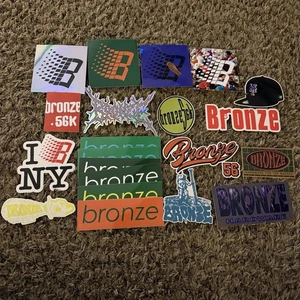 Bronze 56k Sticker Pack Of 20+ Decals New York Skateboarding Hardware - Picture 1 of 1