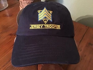 New New Jersey JERSEY TROOPER NCO ASSOCIATION Morale Hat Cap, BLUE - Picture 1 of 5