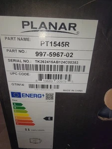 Planar PT1545R 15IN Touch XGA LED LCD - Picture 1 of 8