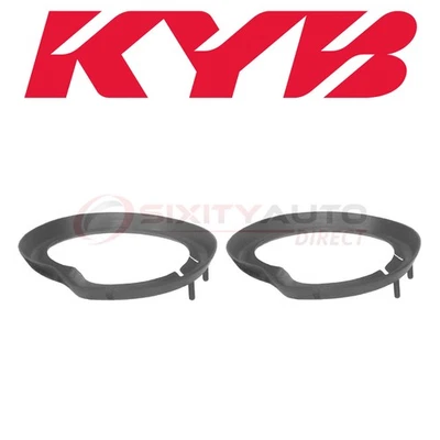2 pc KYB Front Lower Coil Spring Insulator for 2007-2009 Saturn Aura - co - Image 1 of 4