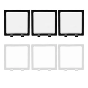 6 Pcs 3D Floating Display Case Frame Display Holder Stands Transparent PE Fil... - Picture 1 of 7