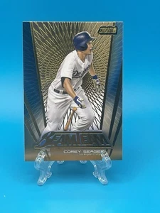 2017 Topps Stadium Club Beam Team Corey Seager #BT-CS Gold - Picture 1 of 2