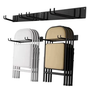 Folding Chair Storage Rack for Chair Organization and Garage Wall Mount - Picture 1 of 8