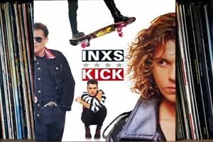 More details for inxs kick lp album front cover photograph picture art print
