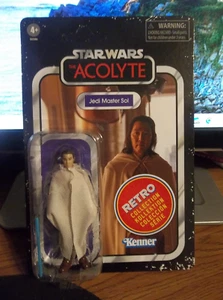 Star Wars Vintage Retro The Acolyte Jedi Master Sol "BRAND NEW" - Picture 1 of 2
