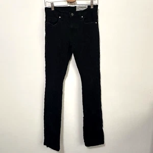 FWRD Denim New York Boys Jeans 16 28x31 Black Textured Street Urban Casual - Picture 1 of 9