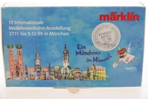 Spur Z MÄRKLIN miniclub Ein Münchner im Himmel ged. Güterwagen OVP N57 - Imagen 1 de 3