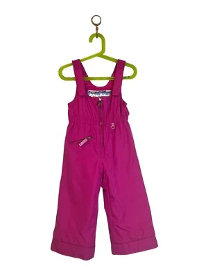 Mono con tirantes Obermeyer para niñas pequeñas talla 3 rosa aislado I-grow Extend Foto 1 de 4