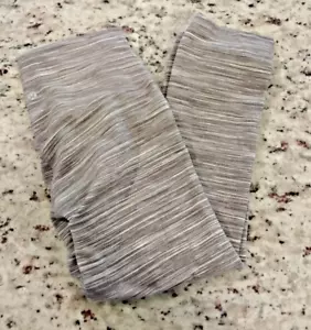 Leggings Lululemon marrone chiaro taglia 8 Capri yoga palestra sportivi sportivi cropped - Foto 1 di 5