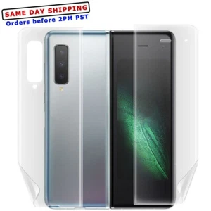 Premium Real Hydrogel Screen Protector Film for Samsung Galaxy Fold SM-F900U USA - Picture 1 of 1