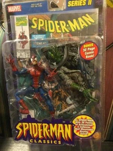 SPIDERMAN CLASSICS BATTLE RAVAGED SPIDERMAN  ACTION FIGURE  HOT HOT AWESOME VHTF - Picture 1 of 6