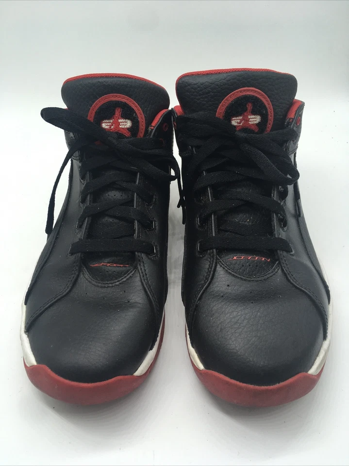 Air Jordan Ol School Lo “Bred “Black Red White Men's Shoes Size 8 317765-006 - Image 1 of 4