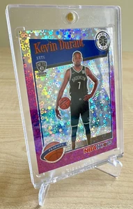 2019/20 Panini Hoops Kevin Durant Purple Disco Prizm  Nets - Zdjęcie 1 z 2