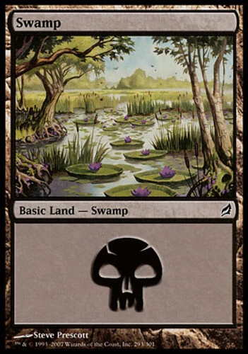 4x Swamp (293) ~ Moderately Played Lorwyn MTG Magic x4 4 UltimateMTG Playset Lan - Image 1 of 1