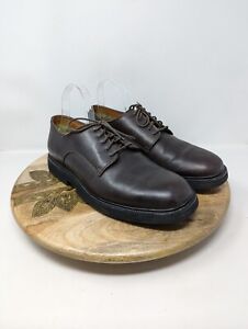 Vibram Loafer Men 11.5 Leather Gumlite Gore Tex Professional Lace Up Shoes