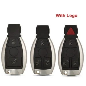BGA NEC Replace Car Remote Control Key Shell Button 2 - 3 - 4 For Mercedes Benz - Picture 1 of 10