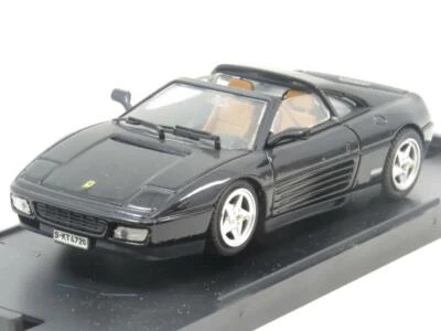 Botto Modelli Pressofuso 8003 Ferrari 348 Ts Stradale Nero 1 43 Scala IN Scatola - Immagine 1 di 4
