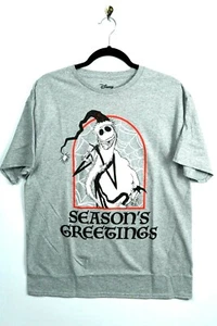 Camiseta grande Disney Pesadilla antes de Navidad temporadas saludos para hombre nueva - Imagen 1 de 7