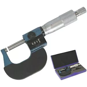 "Micrometro digitale esterno contatore cifre meccanico 0-1""/0.0001" - Foto 1 di 2