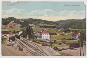 Launsdorf, Bahnhof - 1911 (St. Georgen am Längsee, St. Veit, Eisenbahn, Dampflok