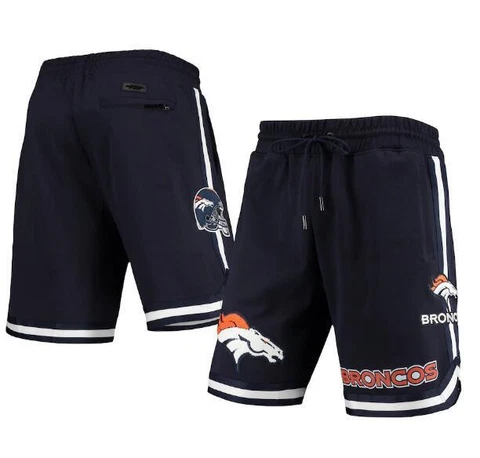 Newest Men's Denver Broncos Fans Loose Workout Sports Jogging Training Shorts Cover