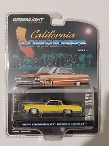 Greenlight 1/64. California Lowriders Série 3 . 71 Chevrolet Monté Carlo