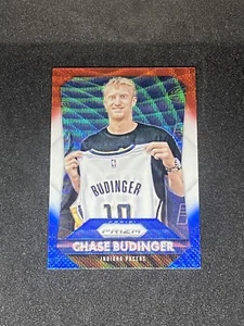 Chase Budinger 2015-16 Panini Prizm #32 Red White & Blue Parallel Indiana Pacers - Picture 1 of 2