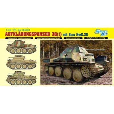 Dragon #6890 1/35 AUFKLARUNGSPANZER 38(t)w/2cm KwK38 - Image 1 of 2