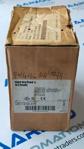 SPEAKER SCHUH CA7-72-00-415 Contattore 3 poli 400-415v 50HZ | CA7-72 NUOVO CON SCATOLA - Foto 1 di 8