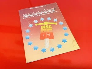 VESPA DISC 85 DONINGTON PARK PROGRAMA OFICIAL DEL DISCO 1985 SCOOTER RALLY - Imagen 1 de 15