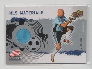 2009 Upper Deck MLS Materials #MTMR Matt Reis Jersey - Flat S/H