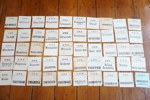 GWR Great Western Railway Luggage Label x50 Ref A - Picture 1 of 8
