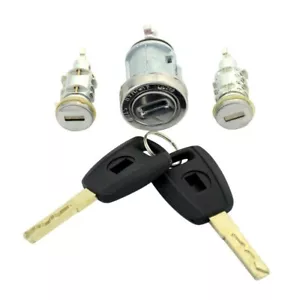KIT 2 Serrures portes barillets + neiman FIAT Punto Doblo Panda Palio Bravo...cl - Foto 1 di 1