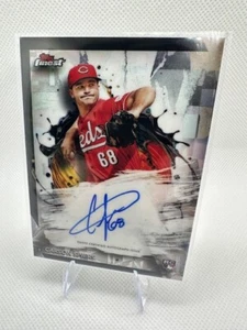 2024 Topps Finest Carson Spiers Rookie Auto #FA-CS Cincinnati Reds RC TZ t1 - Picture 1 of 2