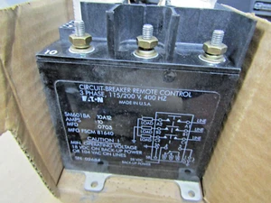 ✌️NEW EATON SM601BA 10A12 CIRCUIT BREAKER REMOTE CONTROL 3Ø 115/200V 10 AMPS - Picture 1 of 4