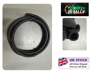 Fiat Bertone X1/9 X19 X1-9 Single Door Seal Rubber Weather strip Left or Right - Picture 1 of 3