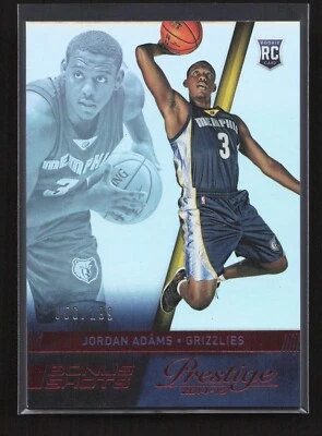 2014-15 帕尼 Prestige 奖金射击红色 /199 乔丹亚当斯 RC #179 孟菲斯 — 第 1/2 张图片