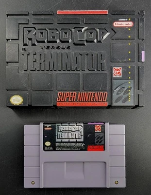 Robocop Versus Terminator (Super Nintendo Entertainment System) SNES No Manual - Image 1 of 4